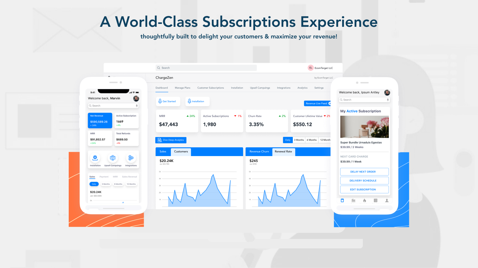 It's built to provide a world-class subscription experience.