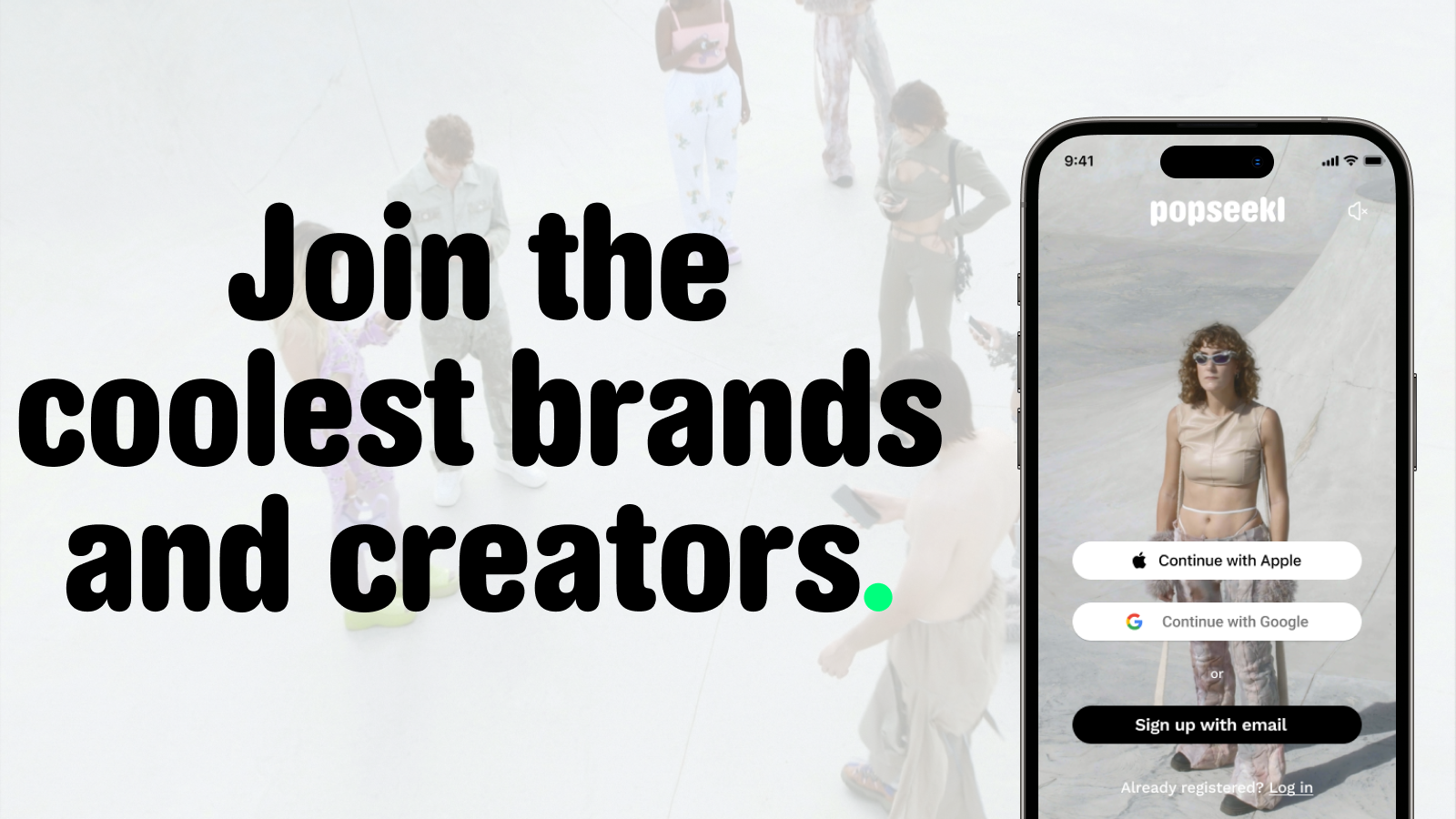 Join the coolest brands and creators