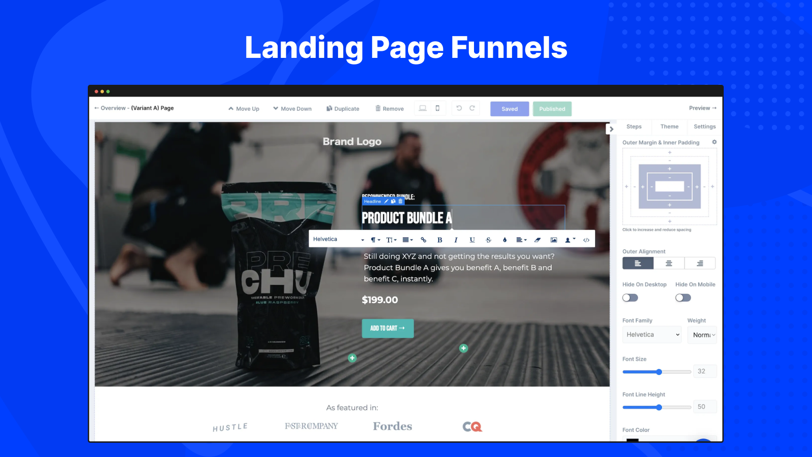 Landing Page Funnels