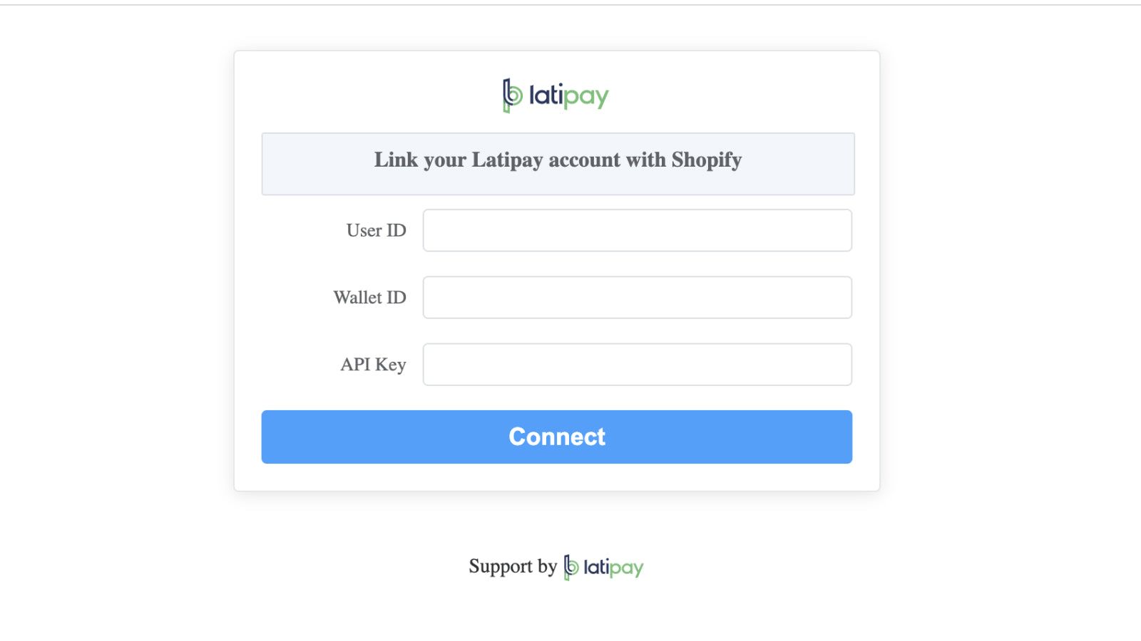 Latipay - Configure and link your Latipay account.