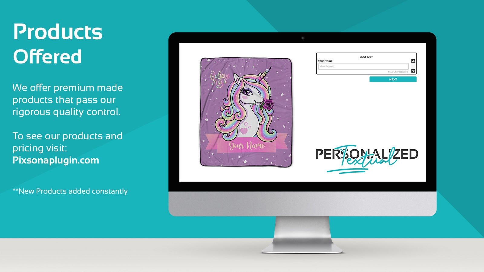 Live Time Personalization | Textual Personalization | Products