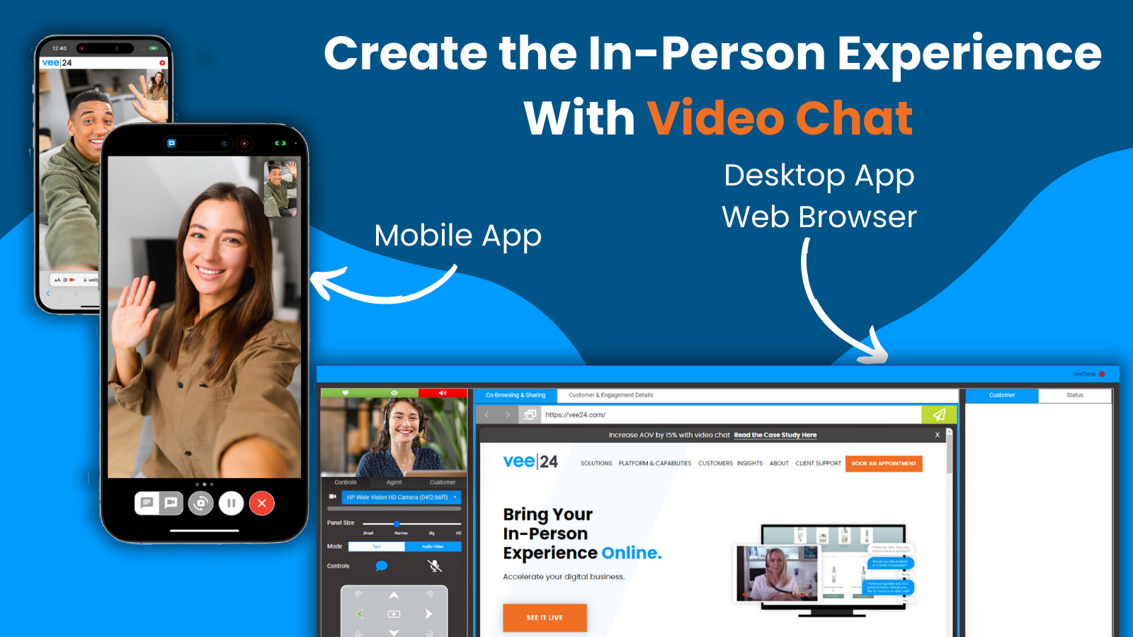 Live Video Chat and Collaboration
