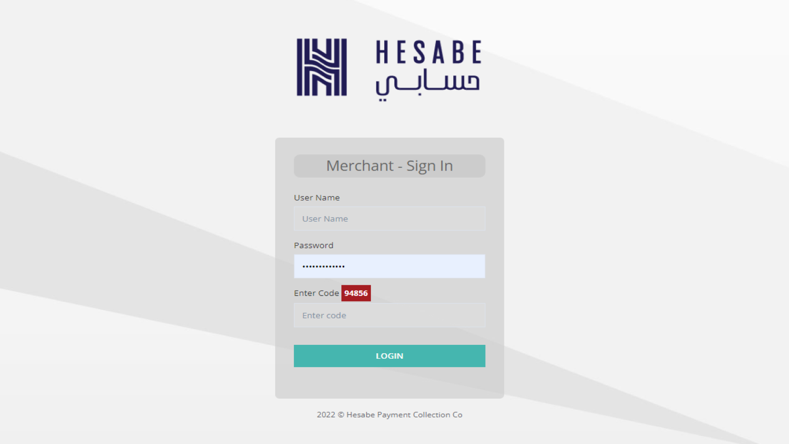 Login-Authenticate using Hesabe Merchant credentials