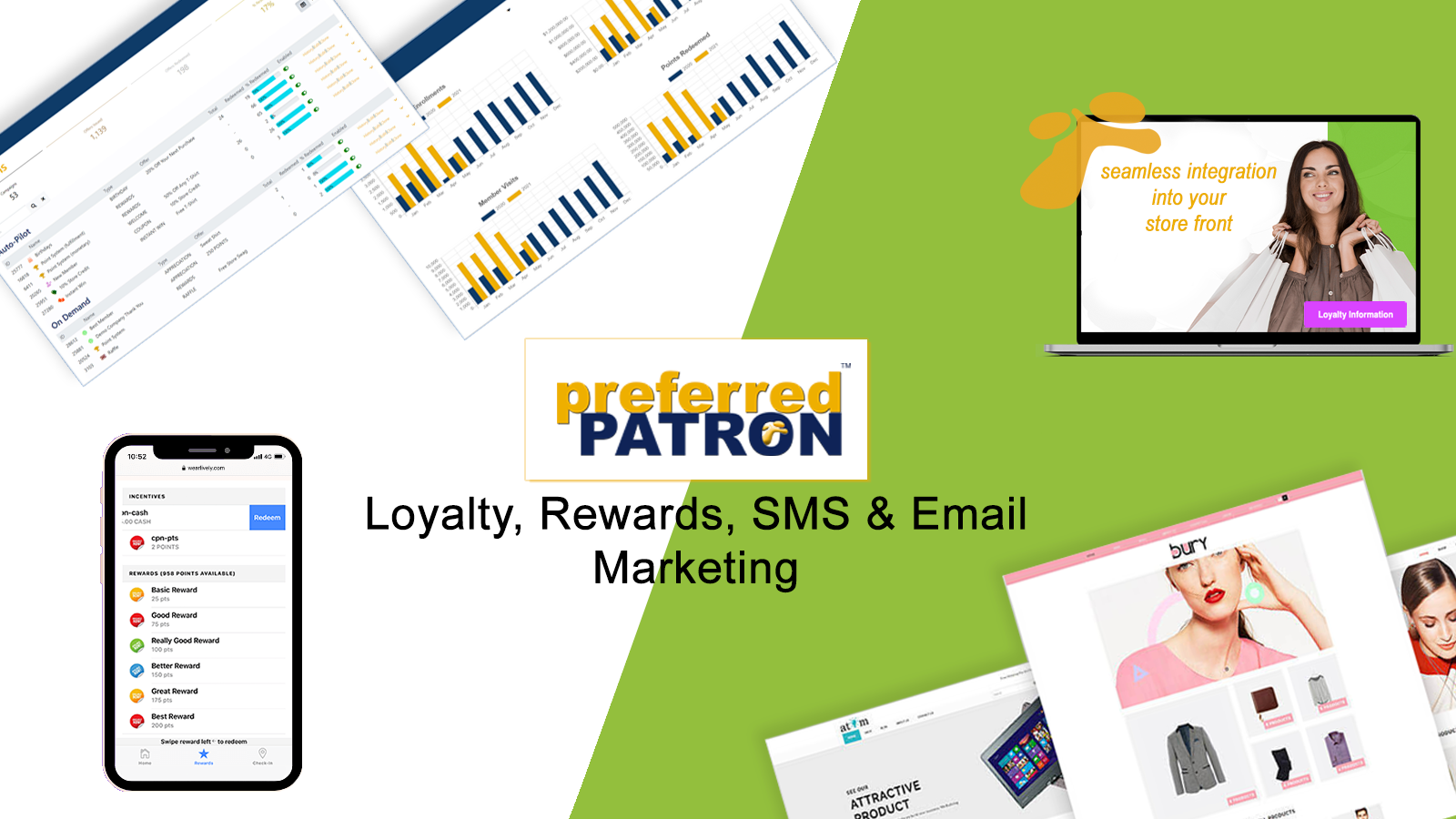 Loyalty, Rewards, SMS & Email Marketing