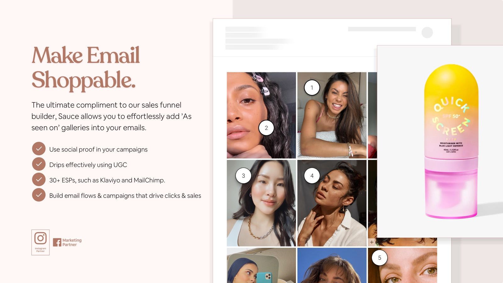 Make your email campaign shoppable