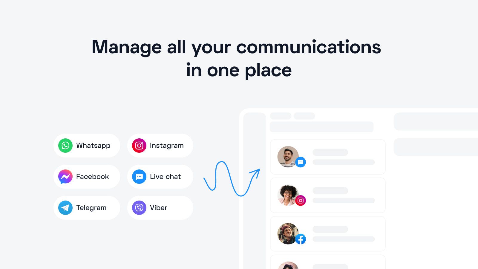 Manage all your communications in one place