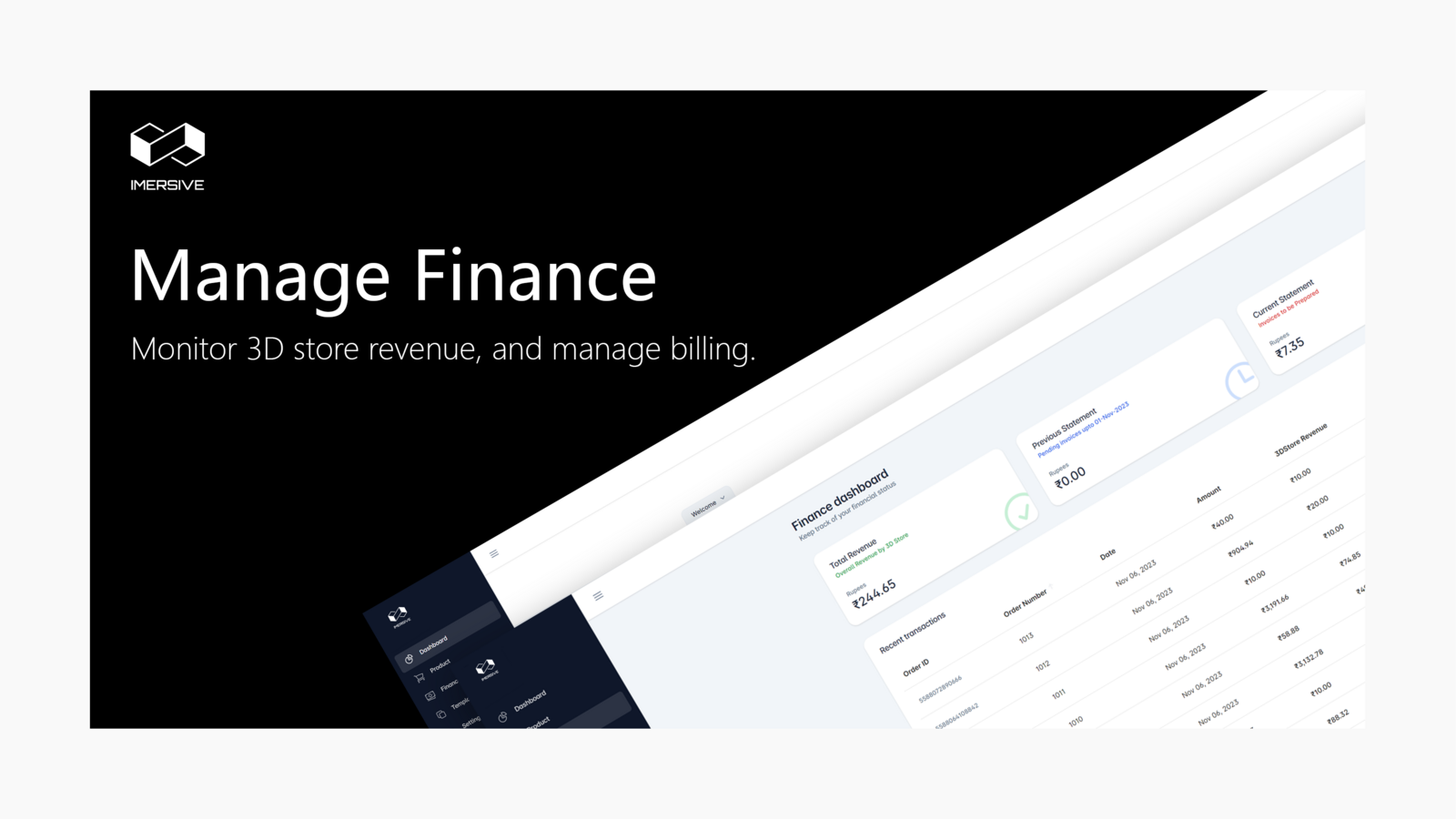 Manage Finance