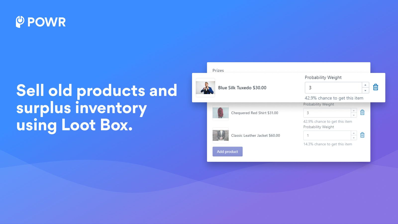 Manage your inventory with Loot Box.