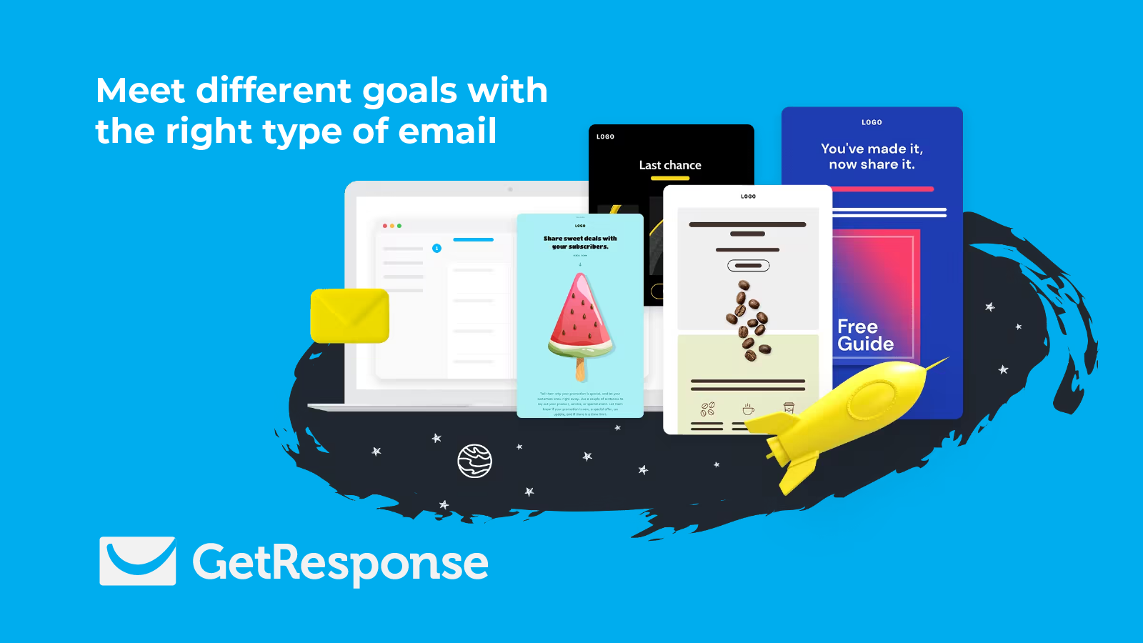 Meet different goals with the right type of email