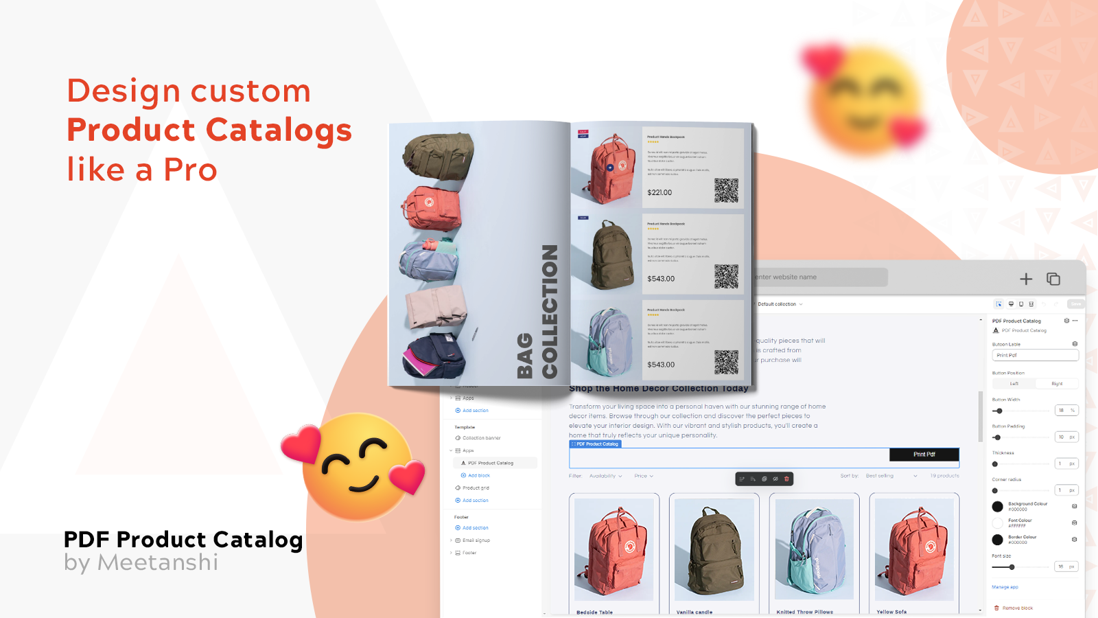 Meetanshi PDF Product Catalog Design Custom Catalog Layouts