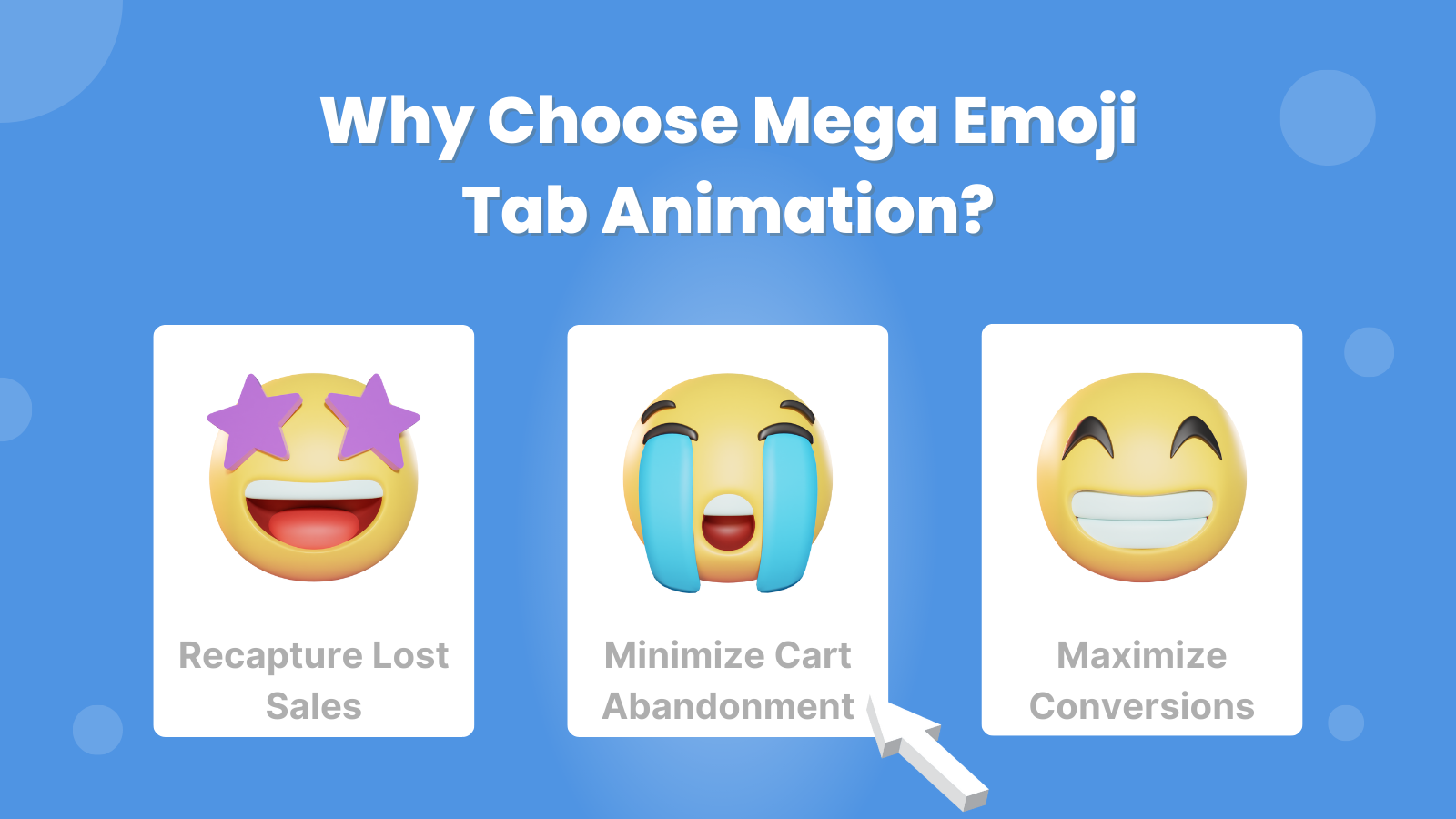 Mega Emoji Tab Animation - Eye catching animations