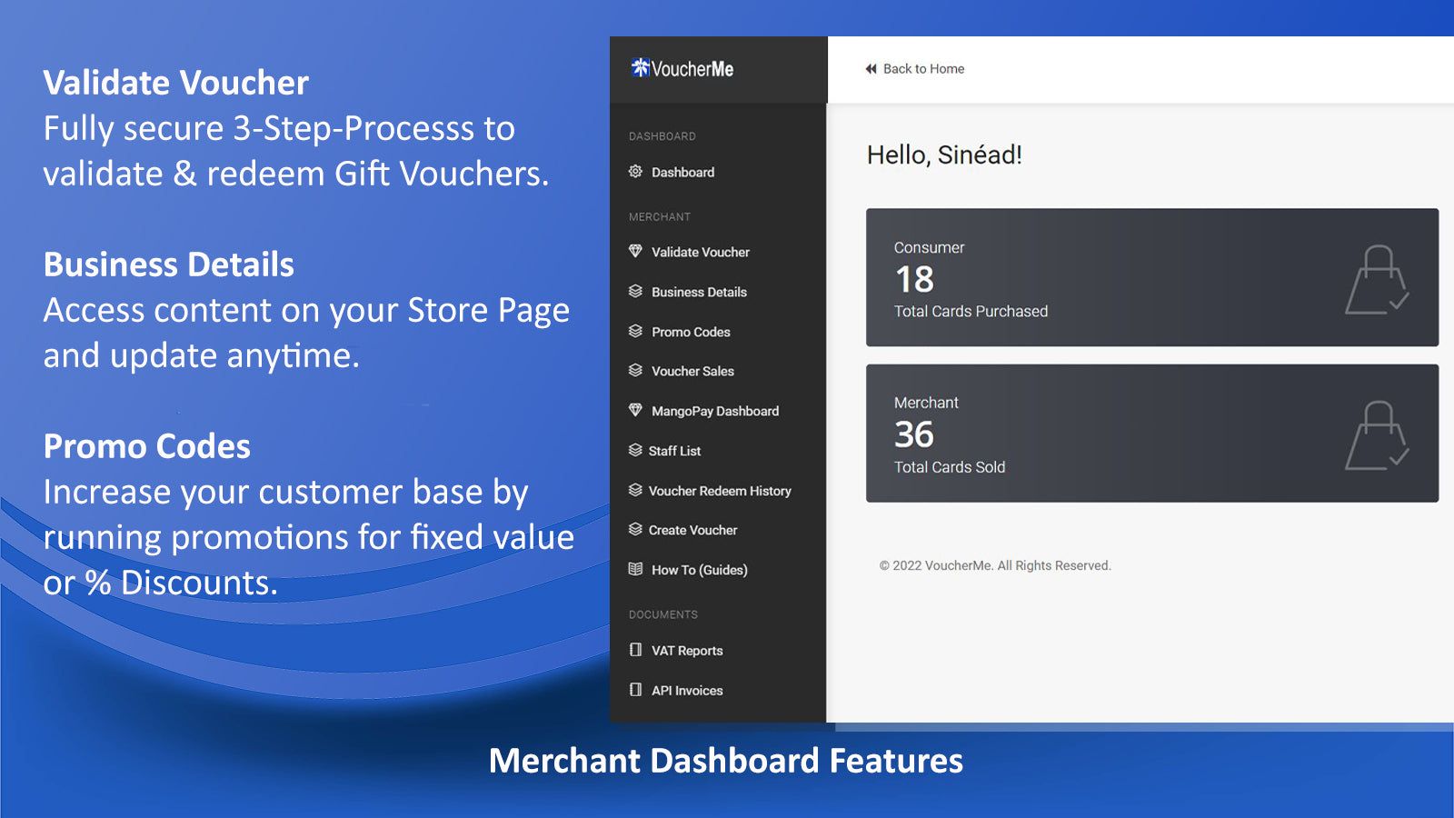 Merchant Dashboard Features 1