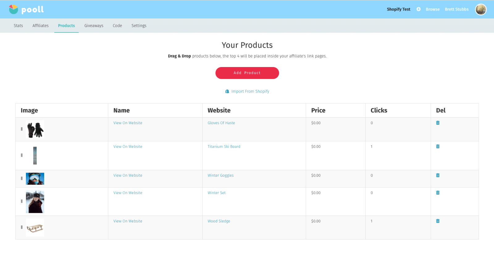 Merchants: Products To List On Link Pages
