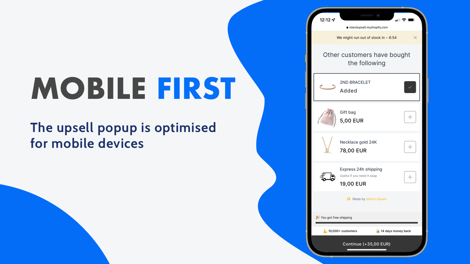 Mobile first for mobile customers