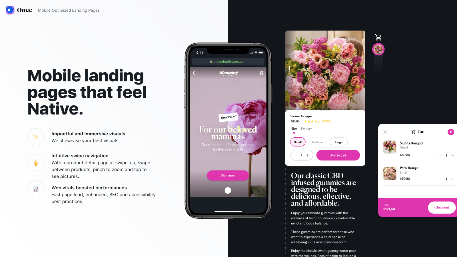 Mobile landing pages that feel native