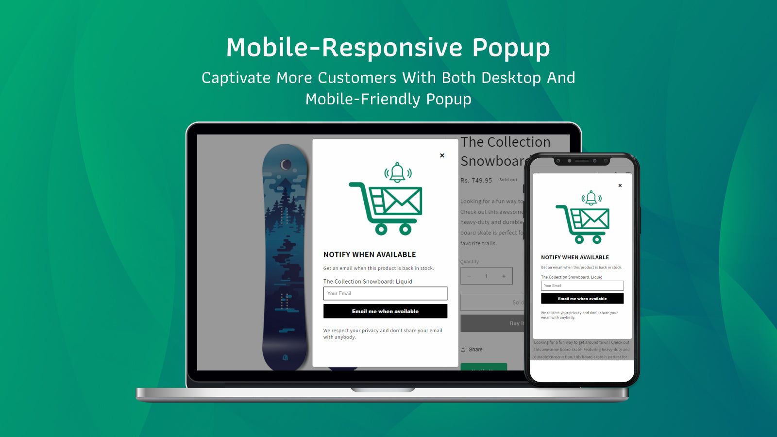 Mobile Responsive Popup