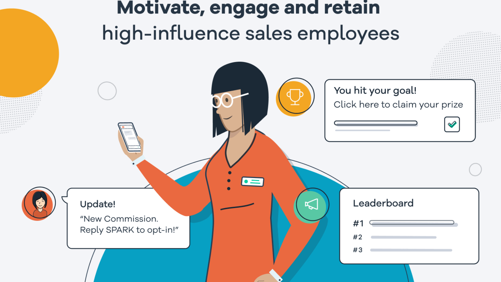 Motivate, engage, and retain your store employees with SparkPlug