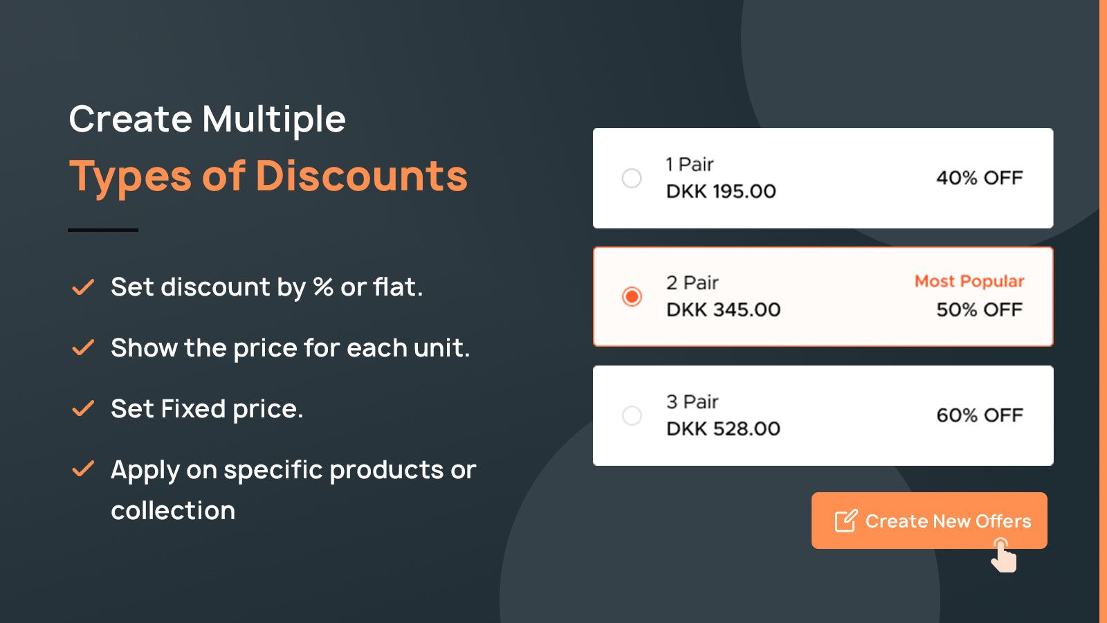 Multi Dicount Shopify App Volume Quantity breaks bundle app