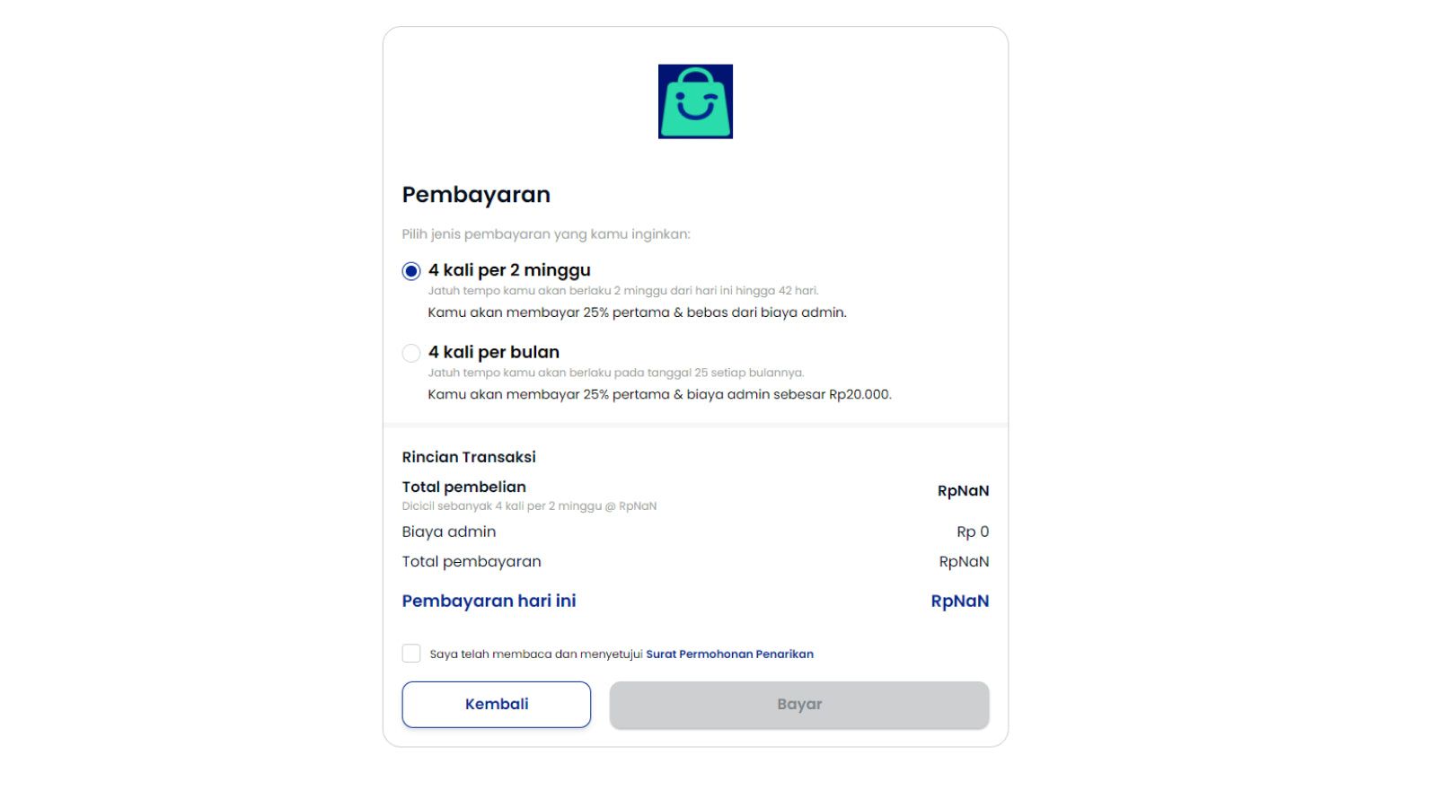 NantiAja Portal Payment