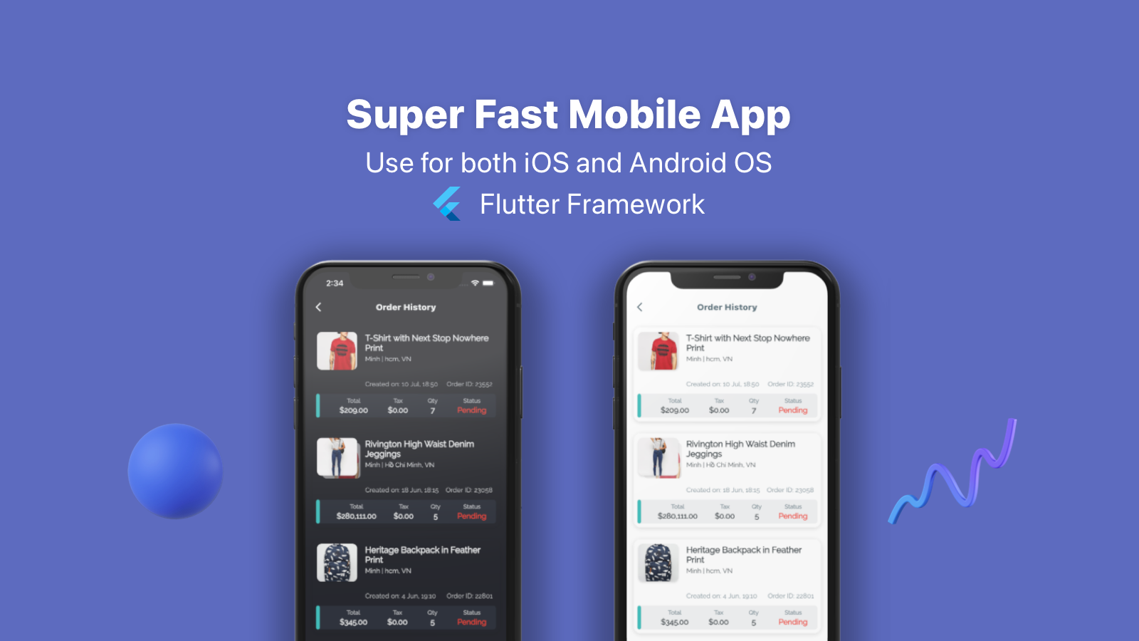 Native Mobile by Flutter Framework