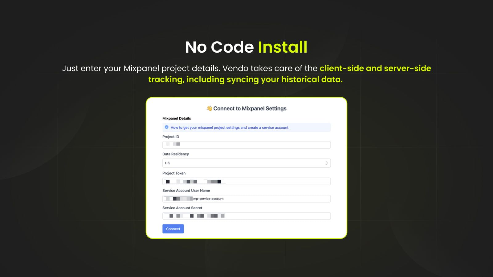 No Code Installation