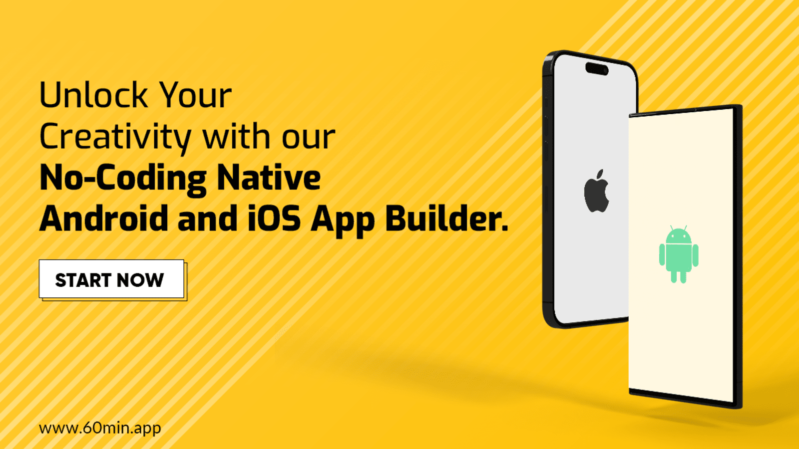 no-coding native Android and iOS app builder