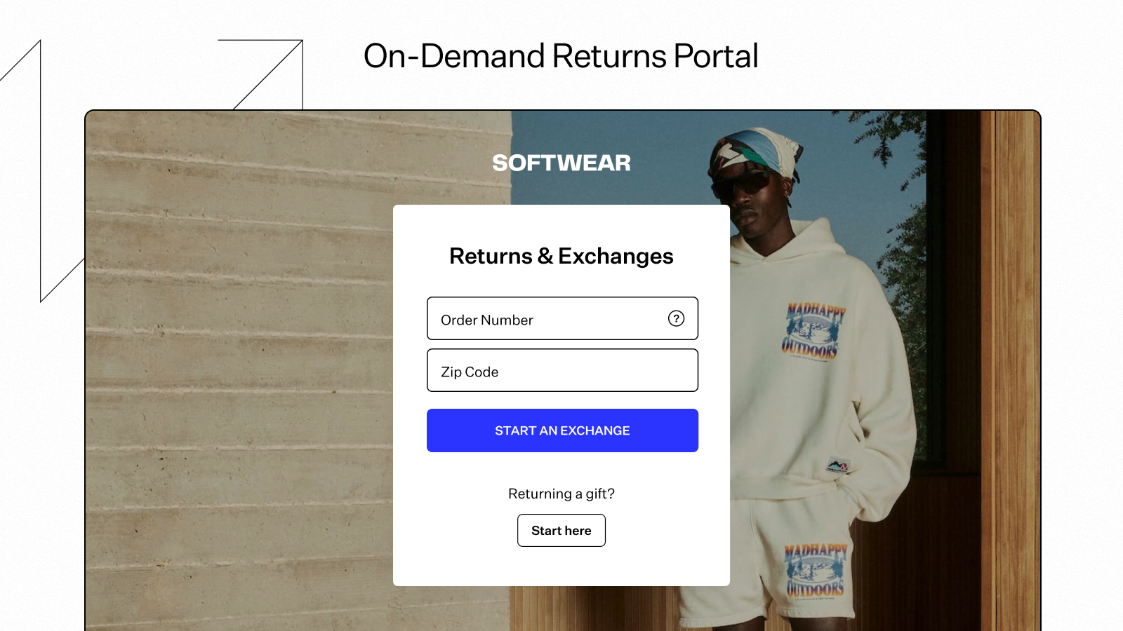 On Demand Returns Portal
