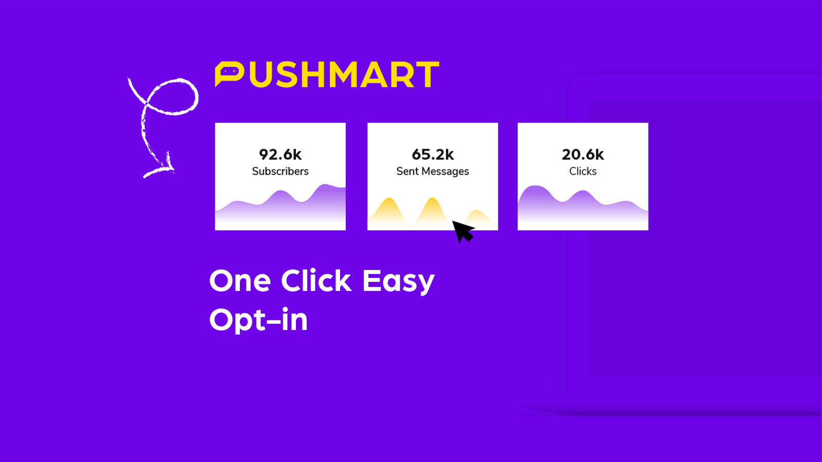 One click, easy opt-in