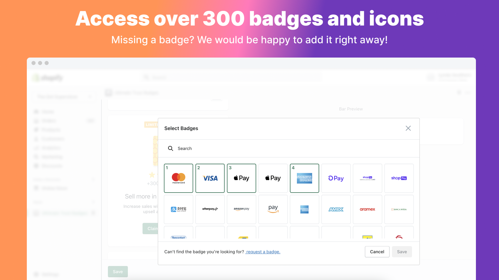 payment icons, payment badges, accepted payments, trust badges