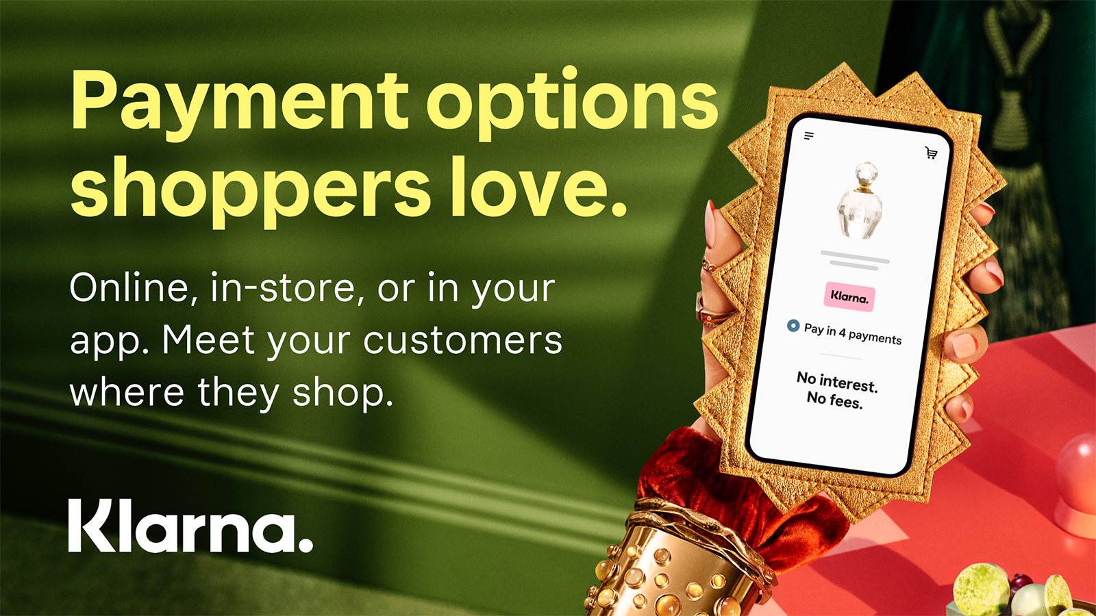 Payment options shoppers love.