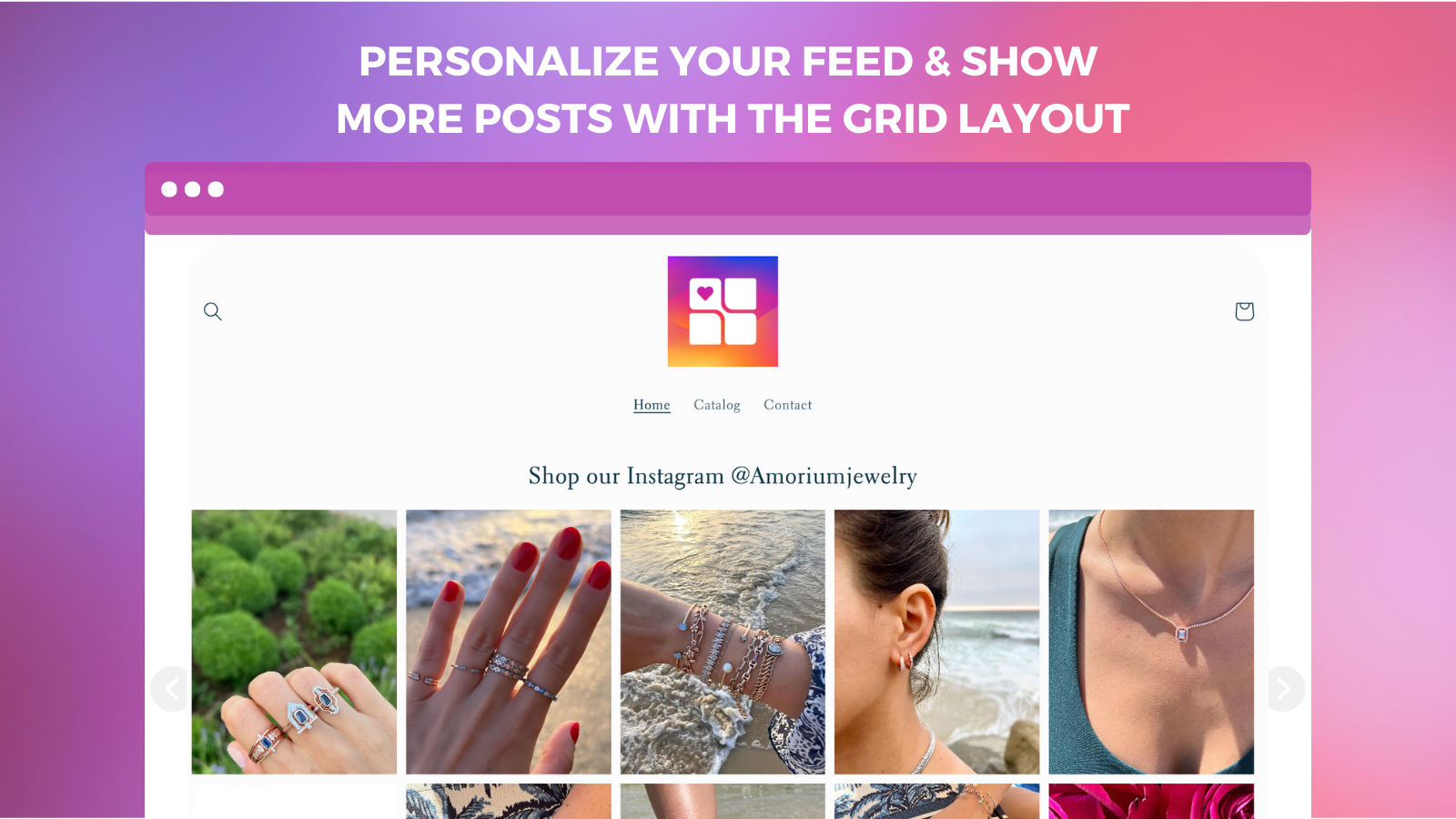 Personalize your Instagram Feed