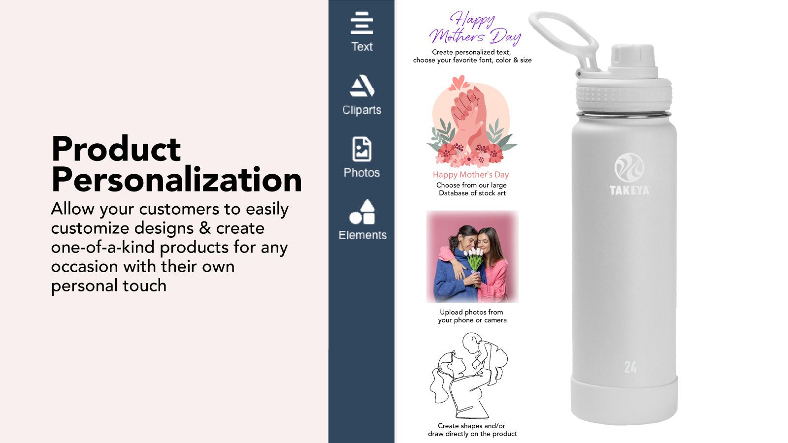 Personalized by your customer 