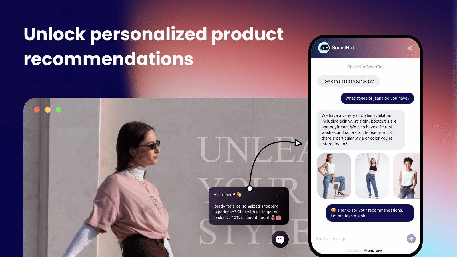 Personalized product recommendations