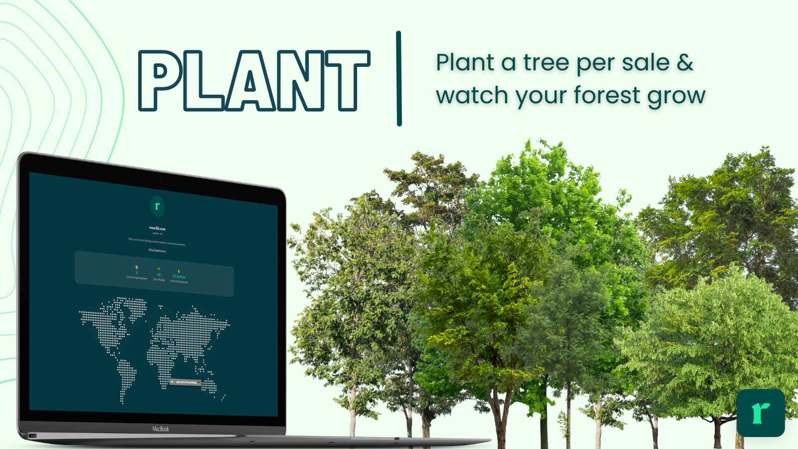 Plant a tree per sale