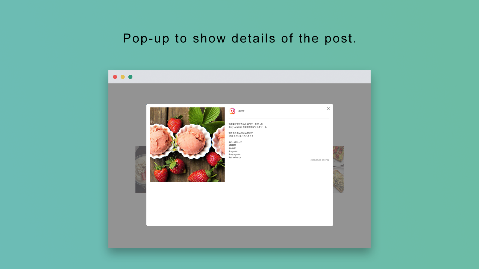 pop-up display
