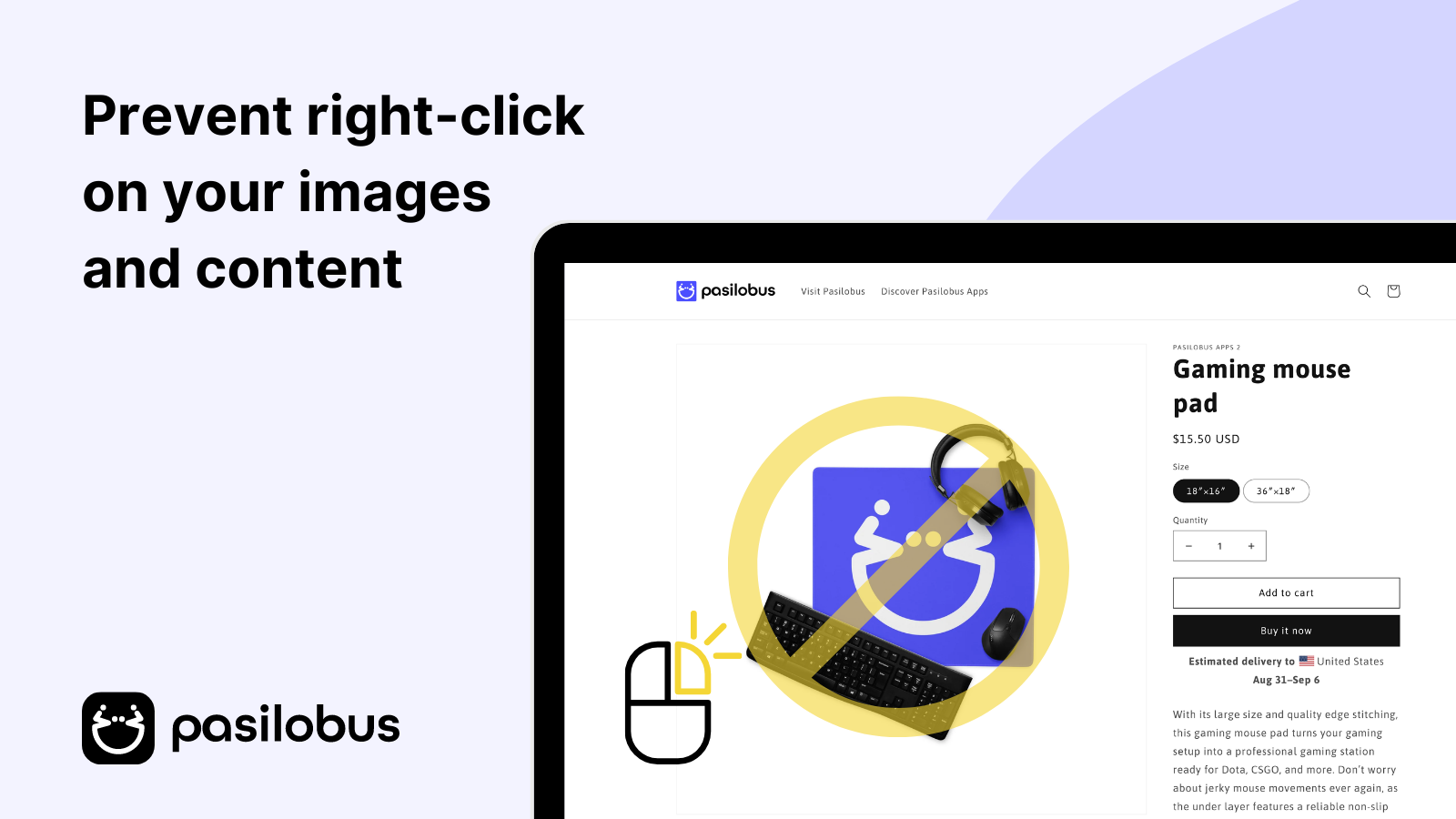 Prevent right-click on your images and content | Armor