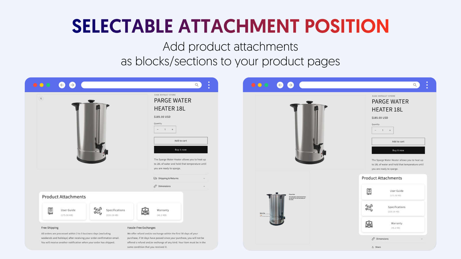 product attachment shopify app