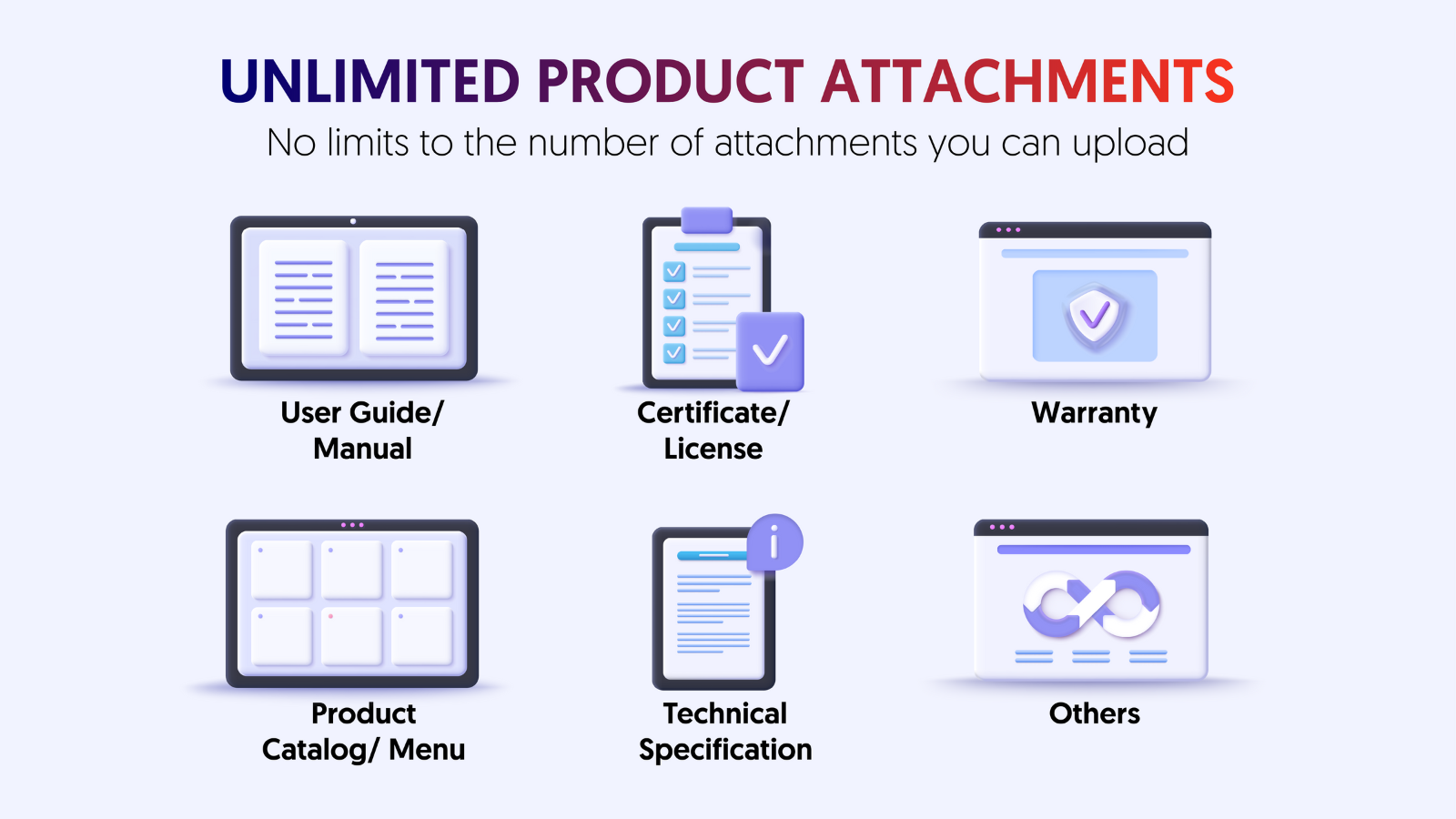 product attachments