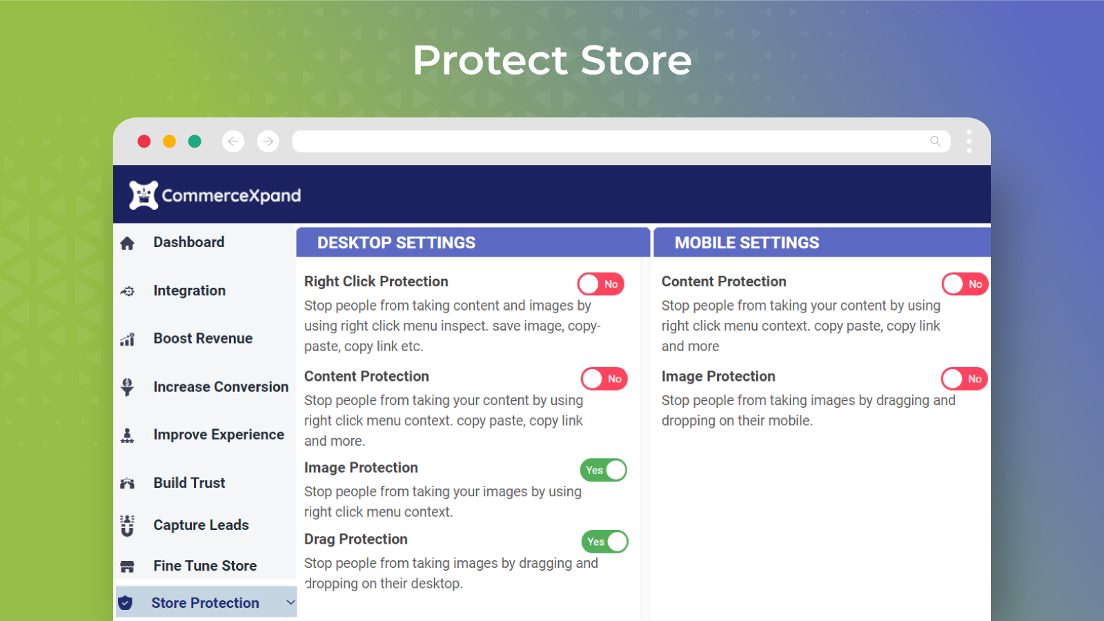 Protect  Store
