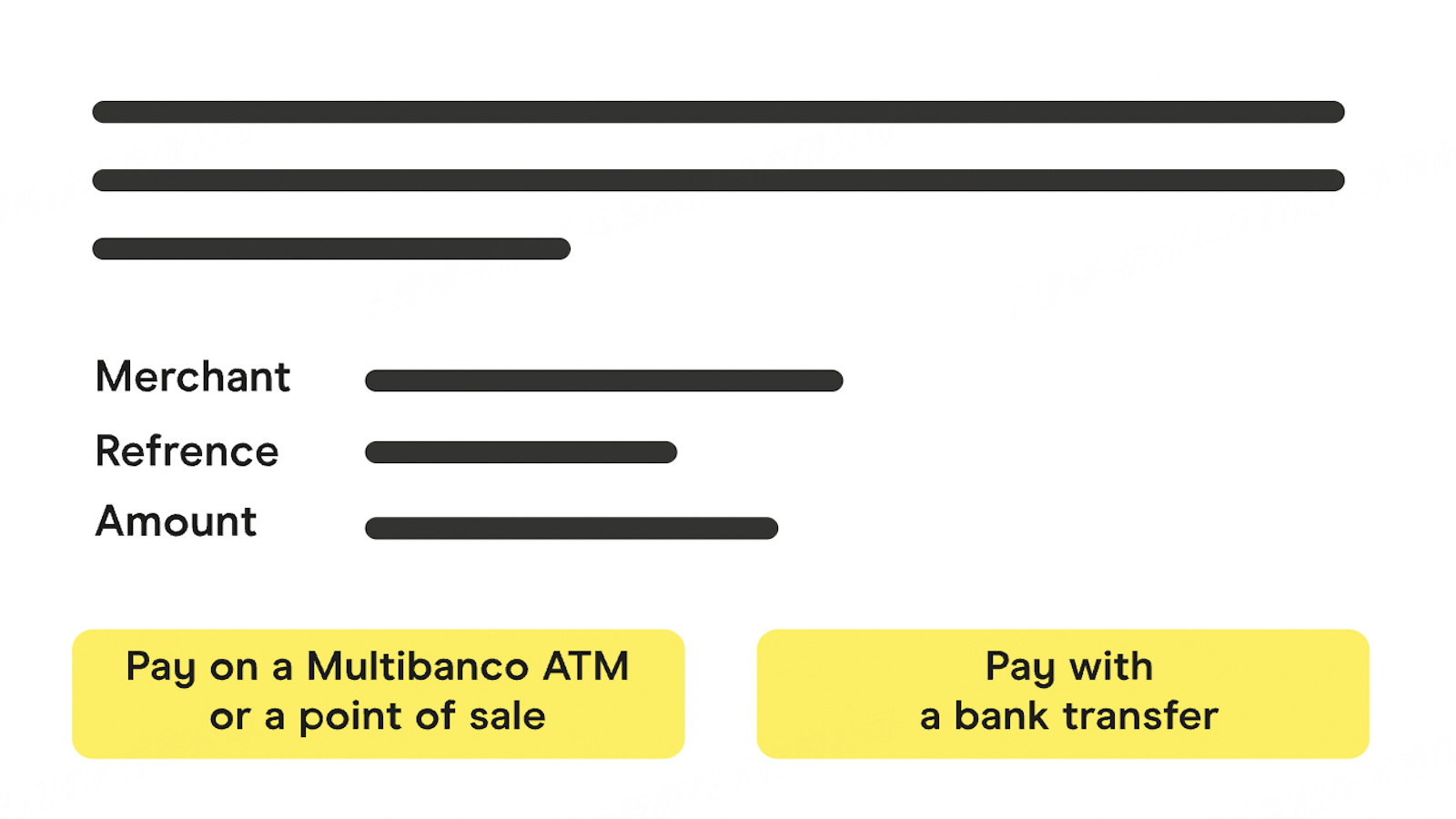 Providing Multibanco order reference numbers