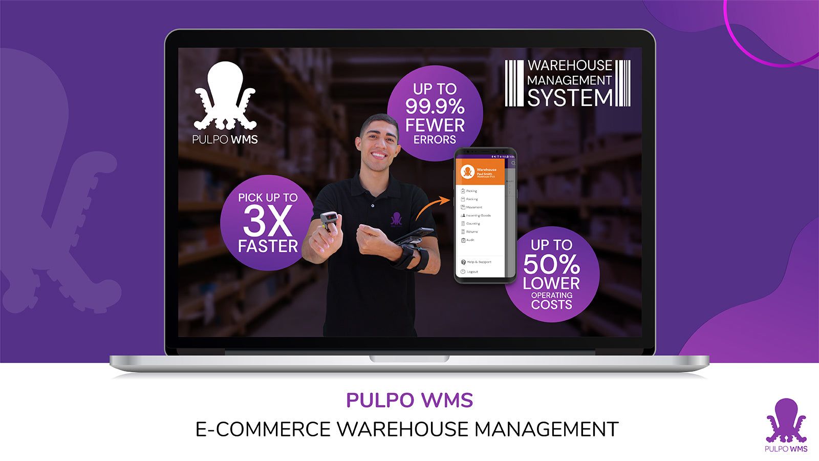 PULPO Warehouse and Inventory Management System for shopify