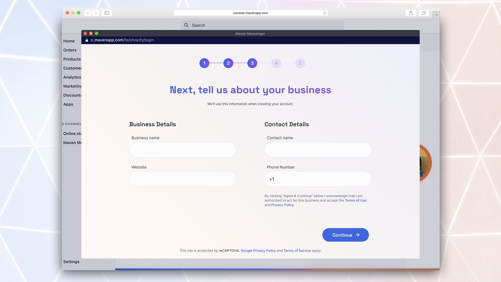 Quick and easy onboarding that only takes minutes to go live.