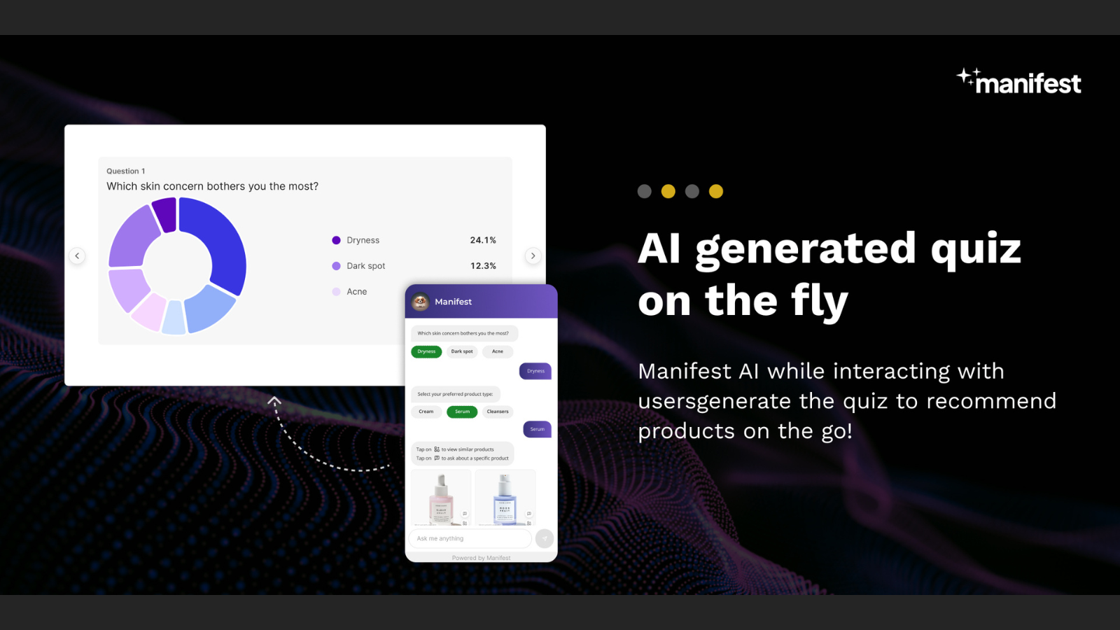 Realtime - AI Generated Quiz to recommend right products