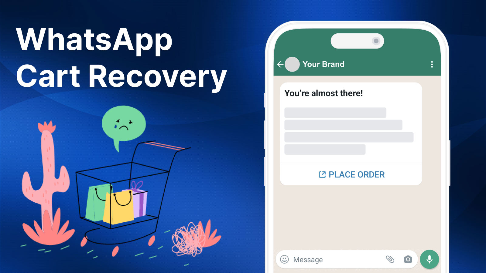 Recover More Carts With Automated WhatsApp Cart Recovery