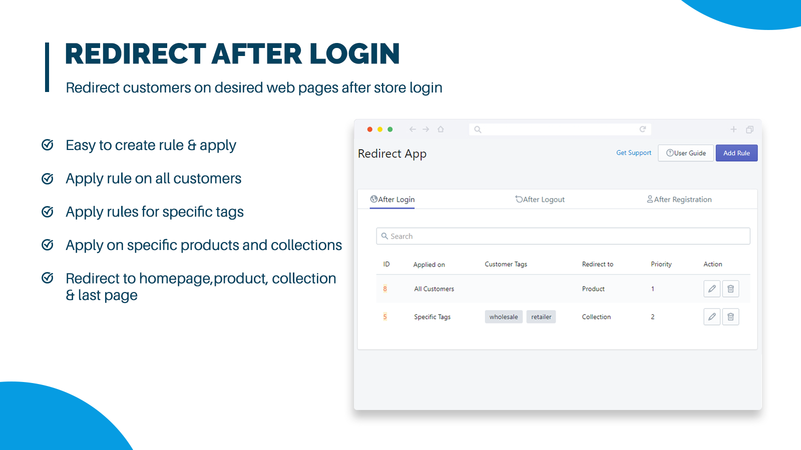  Redirect after logout app