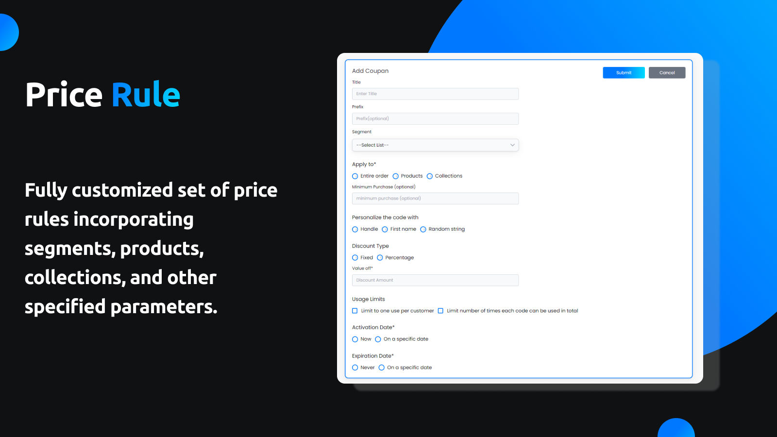 Reflys: Automated Pricing Rules with segmentation