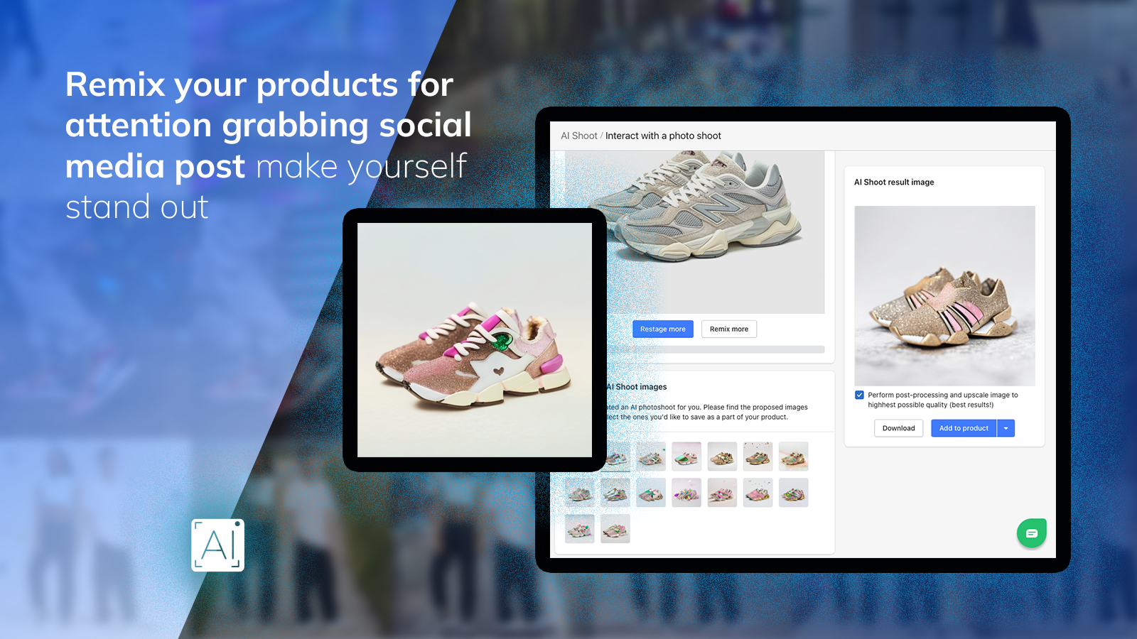 Remix your products for attention-grabbing social media posts