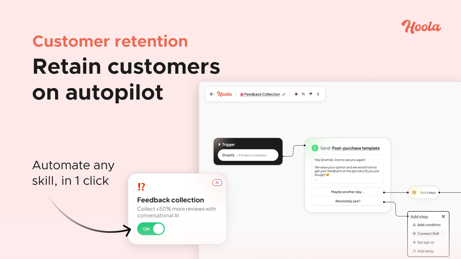 Retain customers on autopilot