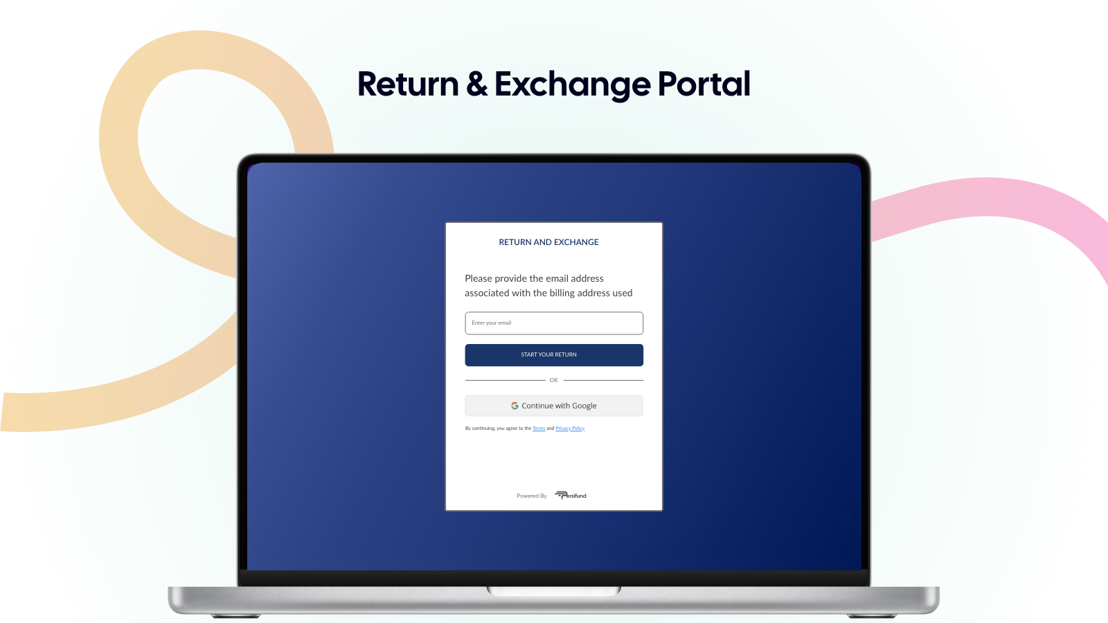 Return & Exchange Portal