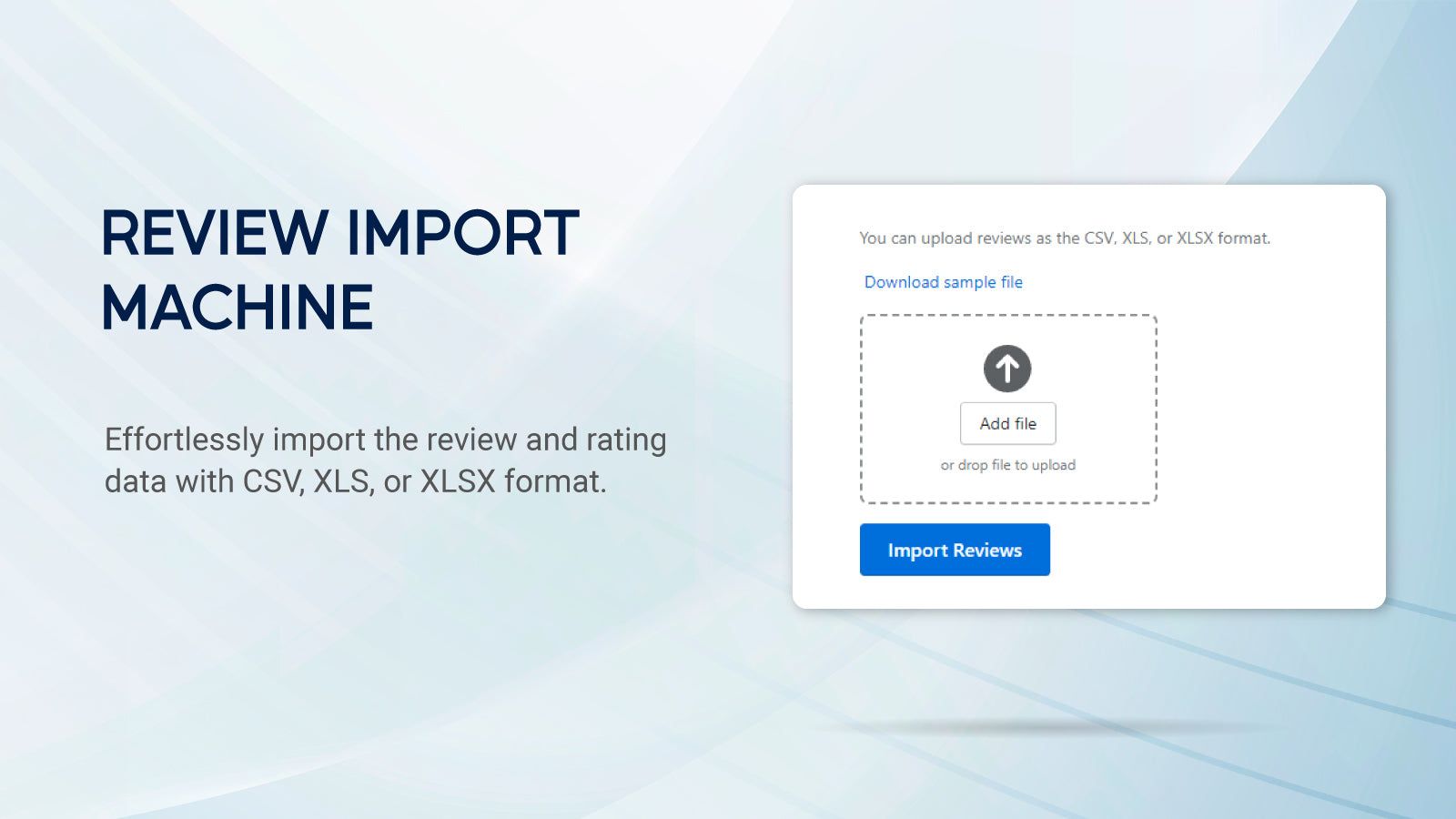 REVIEW IMPORT MACHINE